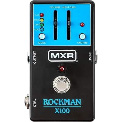 MXR Rockman X100 Preamp Pedal with Chorus image 1