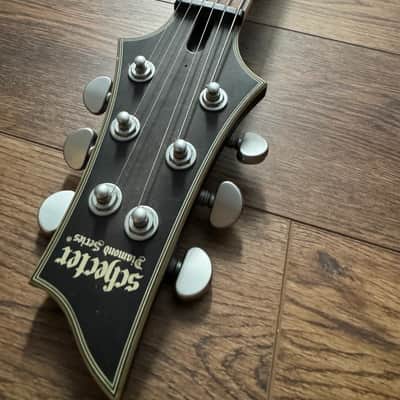 Schecter C-1 Platinum with Rosewood Fretboard 2014 - Present - See-Thru Black Satin image 4