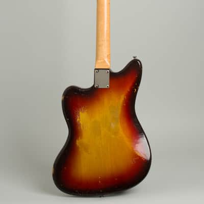 Fender  Jazzmaster Solid Body Electric Guitar (1959), ser. #34376, original tweed hard shell case. image 2
