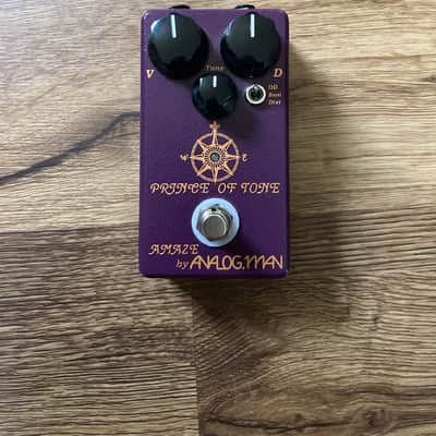 【美品】ANALOG.MAN PRINCE OF TONE Analogman Prince of Tone Overdrive Pedal | Reverb