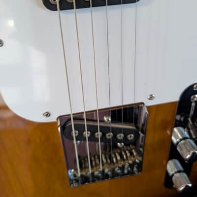 G&L Tribute Series ASAT Classic Guitar, Maple Fretboard, Ash Top, Tobacco Sunburst image 4