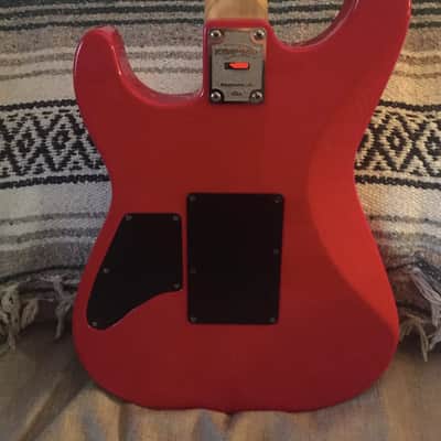 1987 Kramer E.E. Pro 1, Elliot Easton Signature, *Red/White Super Strat, OHSC* image 10