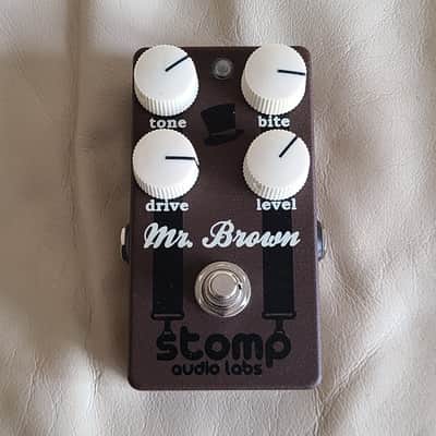 Stomp Audio Labs Mr. Brown - Crunch Distortion Brown image 1