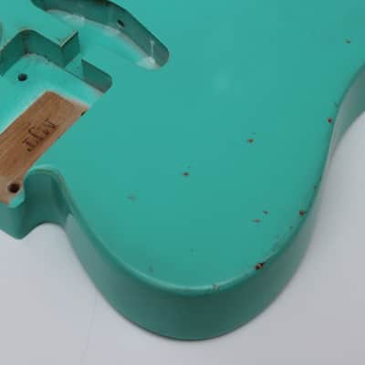 MJT VTT Telecaster Body - Seafoam Green - Medium Relic image 5