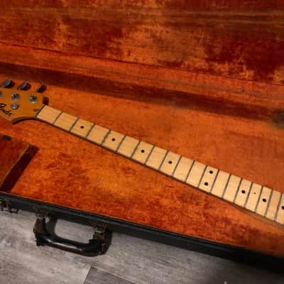 Vintage Fender Precision Bass Neck 1972 Maple Left Handed Lefty image 1