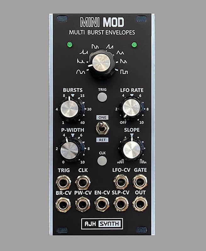 AJH SYNTH MULTI BURST ENVELOPES BLACK : BRAND NEW :  [DETROIT MODULAR] image 1