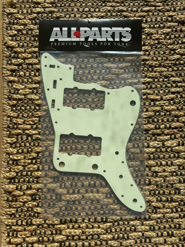 Allparts Pickguard for Jazzmaster 2020s - Mint Green 3-ply image 1