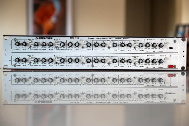 Klark Teknik DN 410 dn410 Dual Parametric Equalizer EQ Rack Module