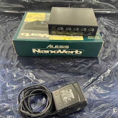 Alesis Nanoverb 18-Bit Digital Effects Processor 1990s - Black image 3