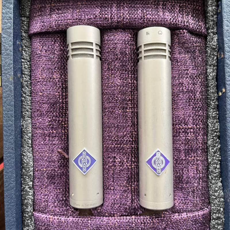 Neumann KM 84 Small Diaphragm Cardioid Condenser Microphone Stereo Pair