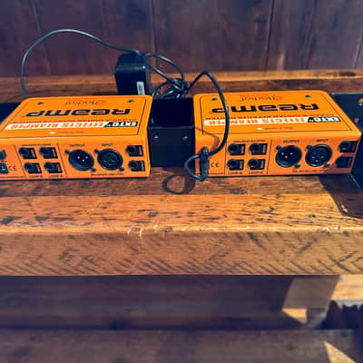 Pair of Radial EXTC-SA Reamp modules, with rack mount image 4