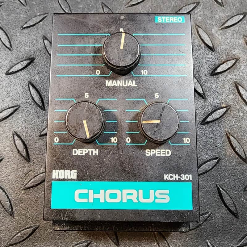 KORG KCH-301 Stereo Chorus Module for PME-40X Multi Effects System 1980's Vintage image 1