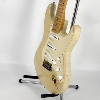 2002 Fender Custom Shop 1956 Stratocaster Relic - Vintage Blonde image 6
