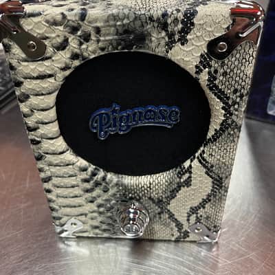 Pignose 7-100 Legendary Portable Amp 2010s - SNAKE SKIN - With Power Supply image 3