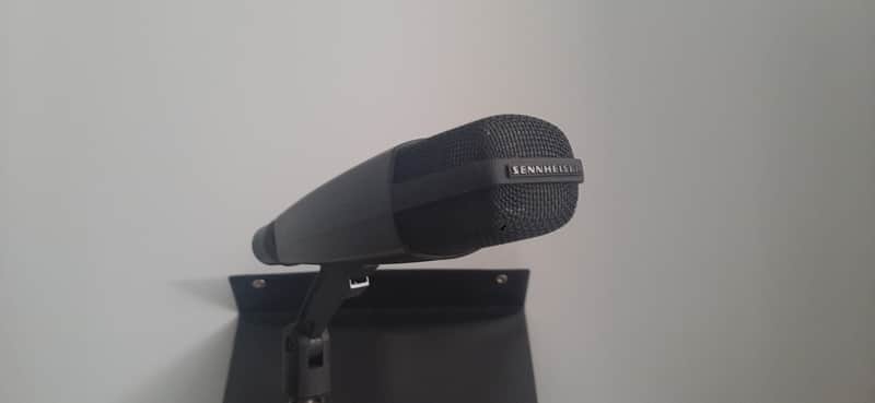 Sennheiser MD 421-U Cardioid Dynamic Microphone 1960s - 1990s - Black image 1