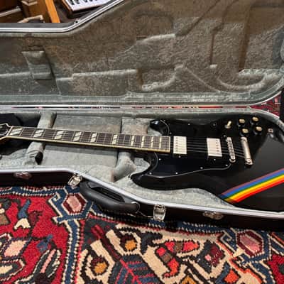 Frank Brothers Radar Leandra Earl signature 2024 the beaches - Black with rainbow comp stripe image 4