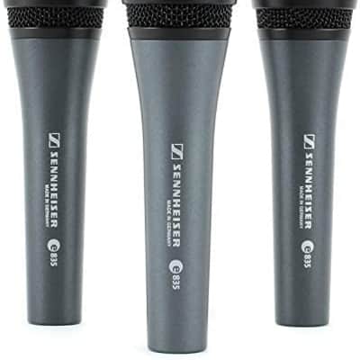 Sennheiser e835 Dynamic Mic (3-pack)