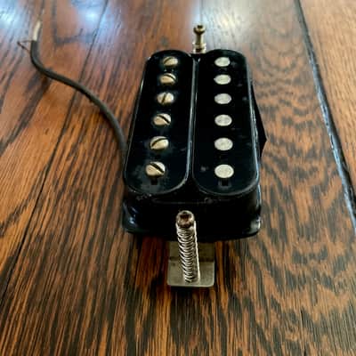 VINTAGE 1982 GRECO "DRY 1982" MODEL -  PAF HUMBUCKER CLONE - DOUBLE BLACK - MAXON MADE - GOOD CONDITION MIJ image 6