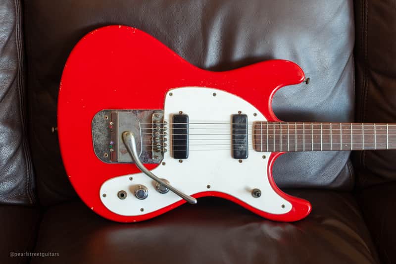 1965 Mosrite Ventures Mark II Slab Body, Johnny Ramone, Vintage, The Ramones image 1