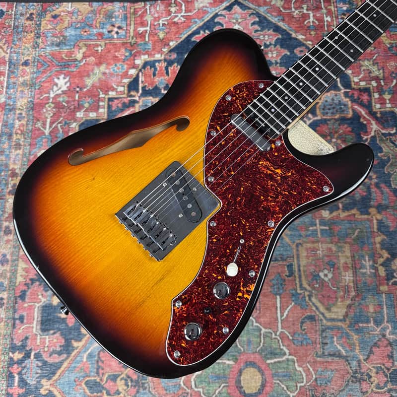 Levinson Delta Thinline Telecaster Style Ash w/VSC Active EQ - 1990's image 1