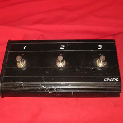 CRATE 3 Channel Button FOOTSWITCH Amp Foot Switch CFP-3 PEDAL image 1