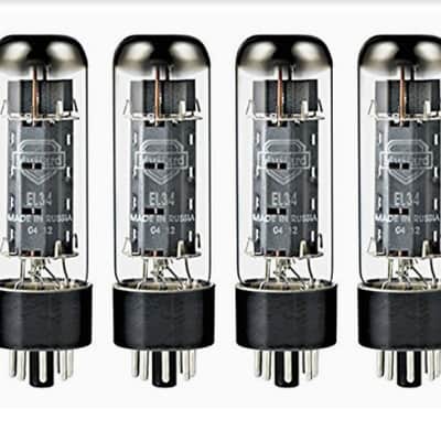 Mullard EL34 Power Tube, Matched Quad with 24-Hour Burn-In. New with Full Warranty! image 1