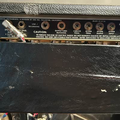 Fender Twin Reverb 2-Channel 100-Watt 2x12" Guitar Combo 1972 - 1976 - Silverface image 12