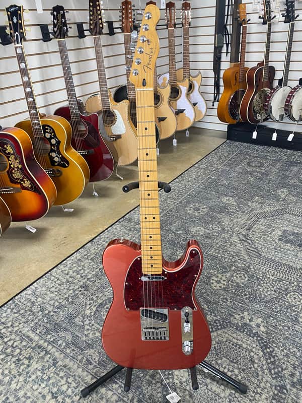 Fender Player Plus Telecaster with Maple Fretboard - Aged Candy Apple Red