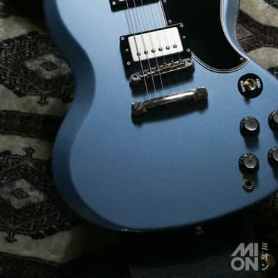 Gibson Custom Shop '61 Les Paul SG Standard Reissue 2011 - Pelham Blue Modified image 4