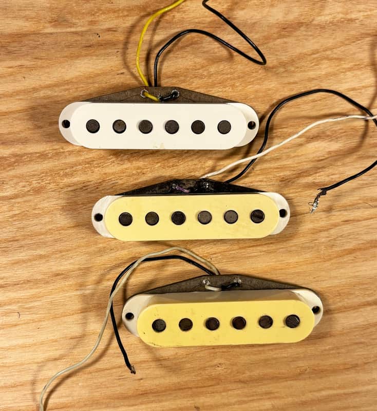 Fender Stratocaster single coil pickups c1974 image 1