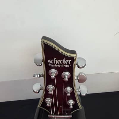 Used Schecter Diamond Series C-1 Floyd Rose Platinum Active Electric Guitar image 2