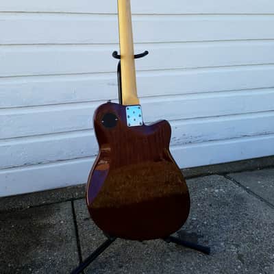 Reverend Double Agent OG 20th Anniversary Left-Handed 2017 Orange Flame Maple Lefty image 5