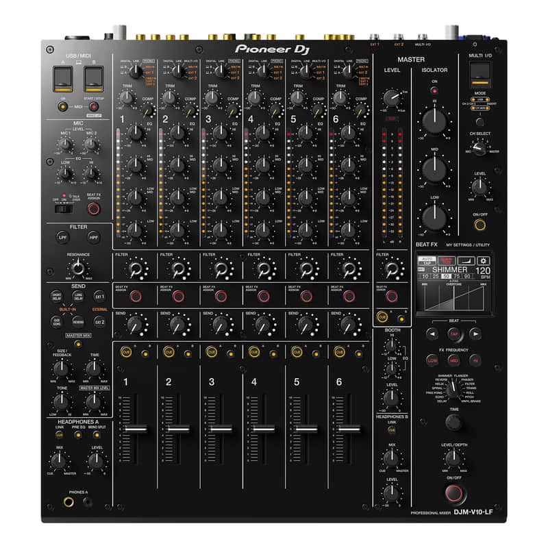 Pioneer DJM-V10-LF 6-Channel DJ Mixer image 1