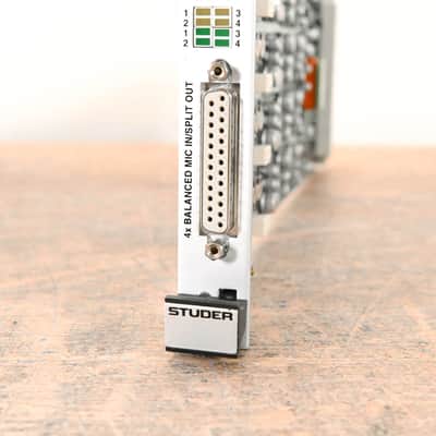 Studer Mic/Line In Card for D21m Modular I/O System CG01HDW image 3