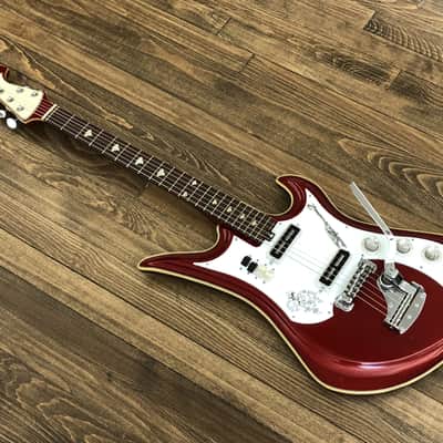 1966 Teisco Spectrum 2 Red Finish | Reverb