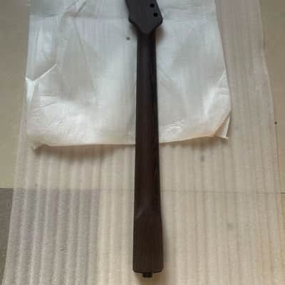 Wenge Wood Electric Guitar Neck, 22 Frets Fingerboard image 4
