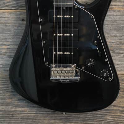 Used Ernie Ball Music Man BFR Albert Lee Guitar - Black Sparkle w/OHSC image 1