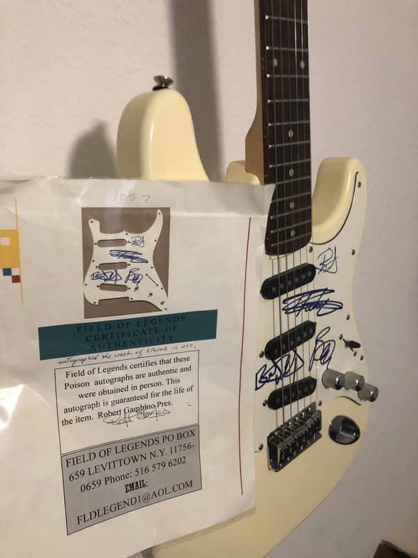 Focus by Kramer 111s SIGNED BY POISON BAND MEMBERS image 1