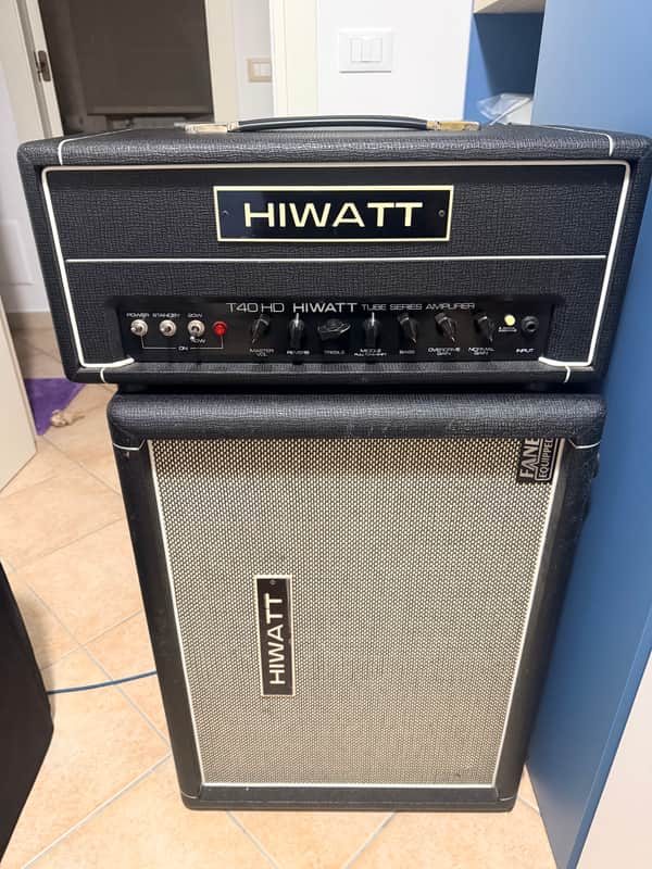 Hiwatt T40 HD 40-Watt Guitar Head + cabinet image 1