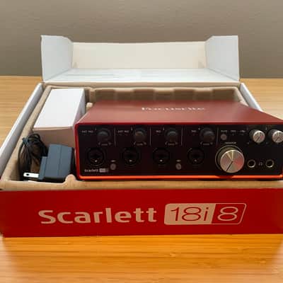 Focusrite Scarlett 18i8 2nd Gen USB Audio Interface + 2U Rack Mount Kit image 3
