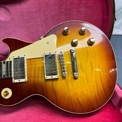 Gibson Custom Shop 60th Anniversary '60 Les Paul Standard Reissue V2 # 001667 2020 - Tomato Soup Burst image 6