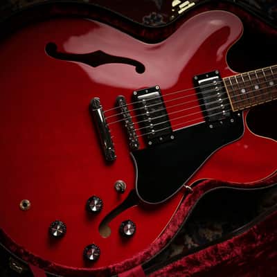 Tokai Japanese ES-156 Semi Hollow Cherry Red image 4