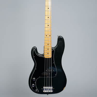 Fender Precision Bass Left Handed 1977 - Black image 7