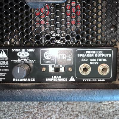 EVH 5150 III 6L6 3-Channel 50-Watt Guitar Amp Head 2018 - Present - Black image 7
