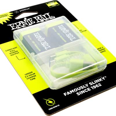 Ernie Ball USB-C Rechargeable Battery by Paleblue - 9V, 2-pack image 6