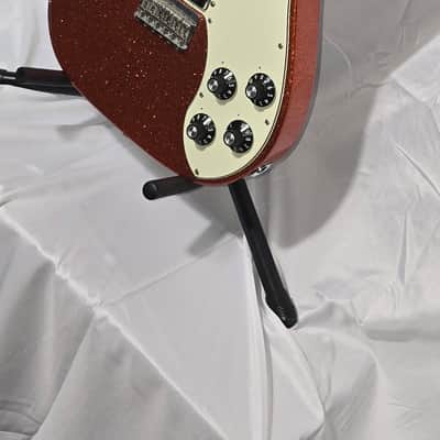 Fender FSR Classic Series '72 Telecaster Deluxe 2012 - Tangerine Flake/Sparkle image 2