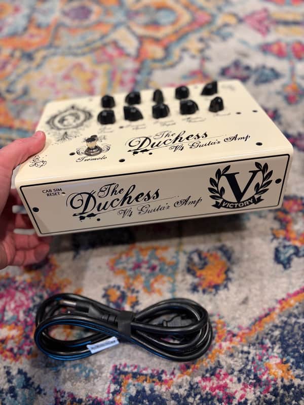 Victory Amps V4 The Duchess 180-Watt Hybrid Guitar Amp Pedal 2022 - Present - Cream image 1