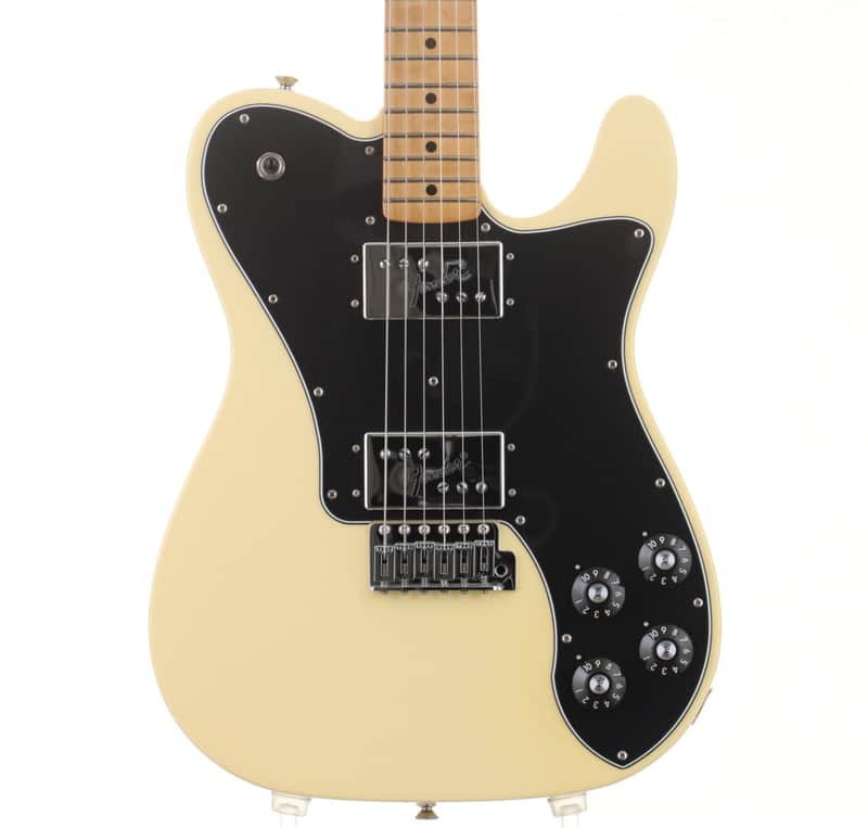Fender Vintera II 70s Telecaster Deluxe with Tremolo, Maple Fingerboard, Vintage White [MX23105673] (04/13)
