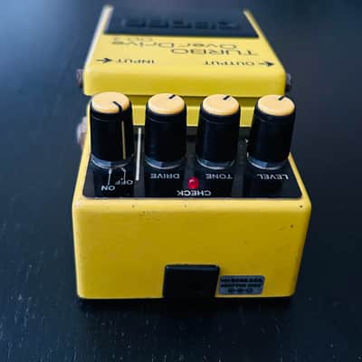 BOSS OD-2 Turbo OverDrive 1987 Vintage MIJ - Made in Japan Black Label image 4