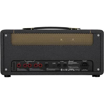 Marshall Studio Vintage 20W Tube Guitar Amp Head Regular Black and Gold image 7